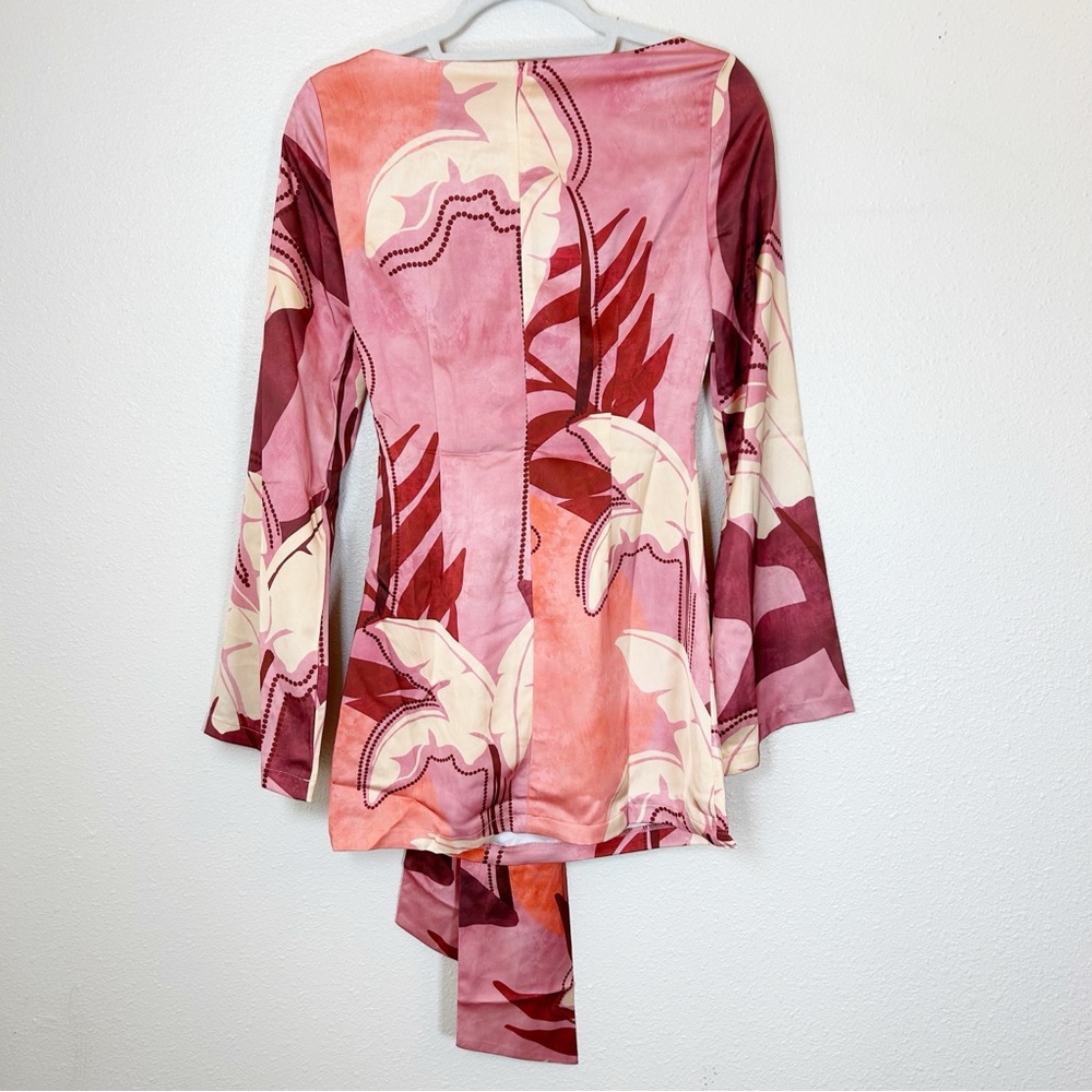 Seven Wonders Kaeli Mini Dress NWT XS Resort Wear Vacation Beach Pink Berry - Picture 12 of 14